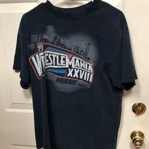 Wrestlemania black tee